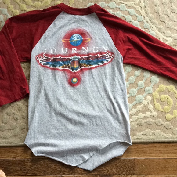 journey baseball tee